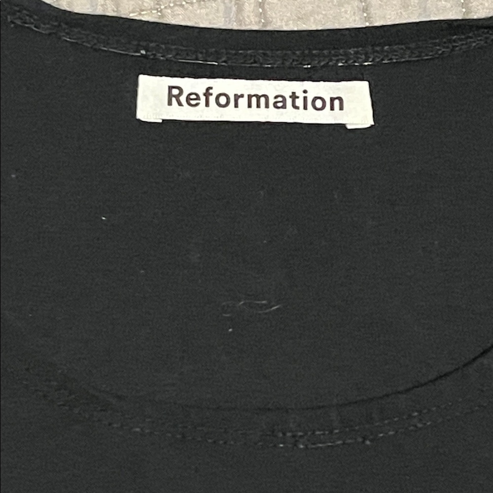Reformation Black Sleeveless Dress - Picture 9 of 11